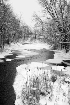 Sheboygan River Winter I