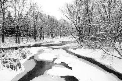 Sheboygan River Winter II