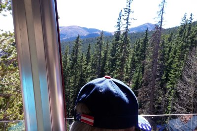 Vistas from the railcar were beautiful.