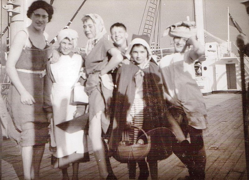 Fancy Dress party, Christmas 1960