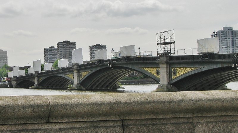 Work on the bridge.