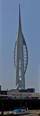 The Spinnaker tower.