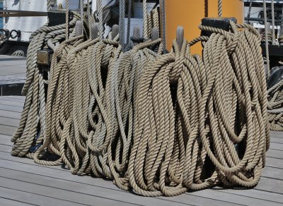 You have to know the ropes to be a sailor.