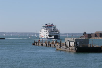 The Isle of Wight ferry.