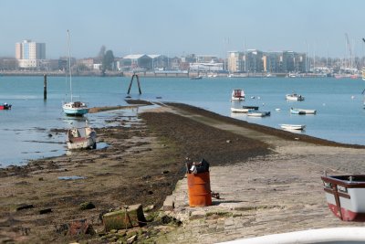 Slipway in Portsmouth Harbour.