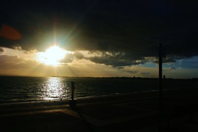 Sunset at Southsea in the Summer