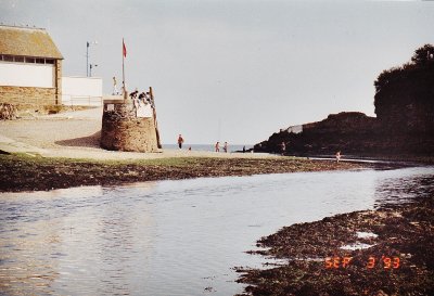 Looe River, Cornwall, low tide