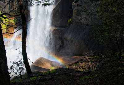 Vernal Falls Rainbow - Landscape