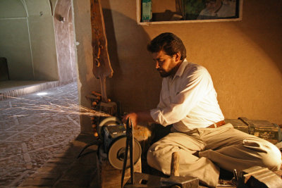 knifemaker Hamid Reza