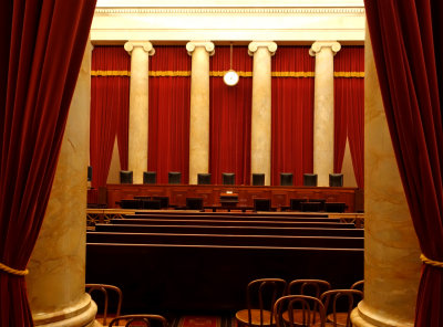 Supreme Court courtroom