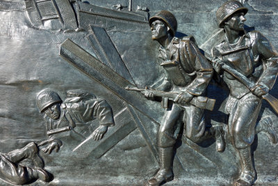 detail, World War II Memorial