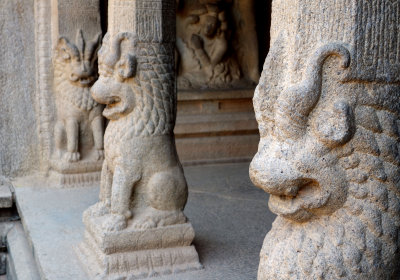 detail, Krishna Cave Temple