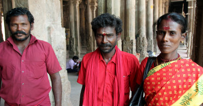temple visitors