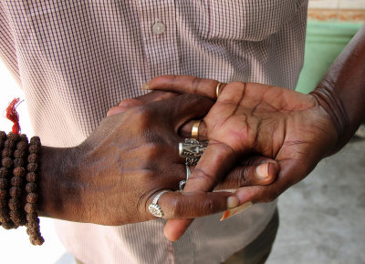 hands of a priest