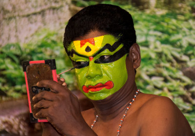 Kathakali performer