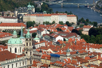 view from Petrin Hill