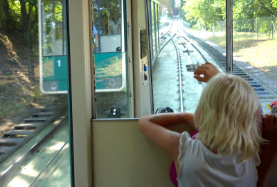 tram to Petrin Hill