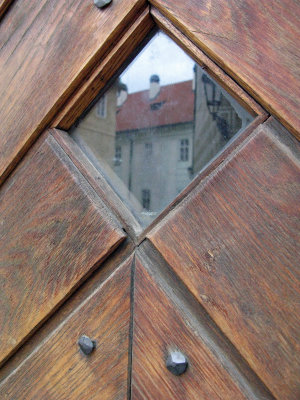 Prague Castle door