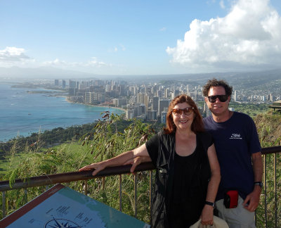 on top of Diamond Head