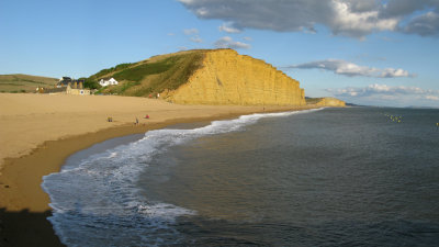 Around West Bay, Dorset in September 2013