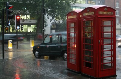 rainy London