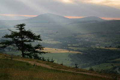 Sunrise at Latrigg, the Lake District