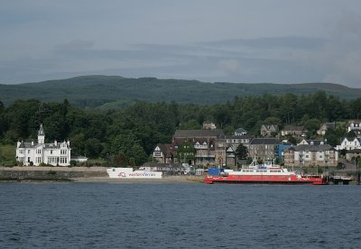 somewhere between Gourock and Dunoon, Scotland