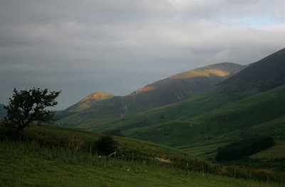 Sunrise at Latrigg, the Lake District