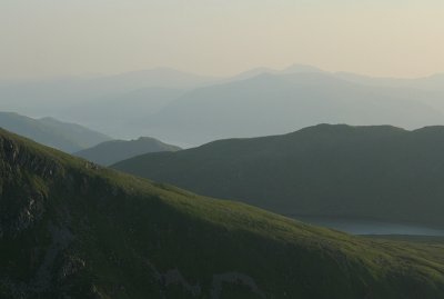 view of Loch Leven, Scotland