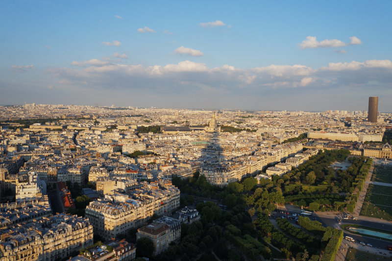 Eiffel Tower level 1 view