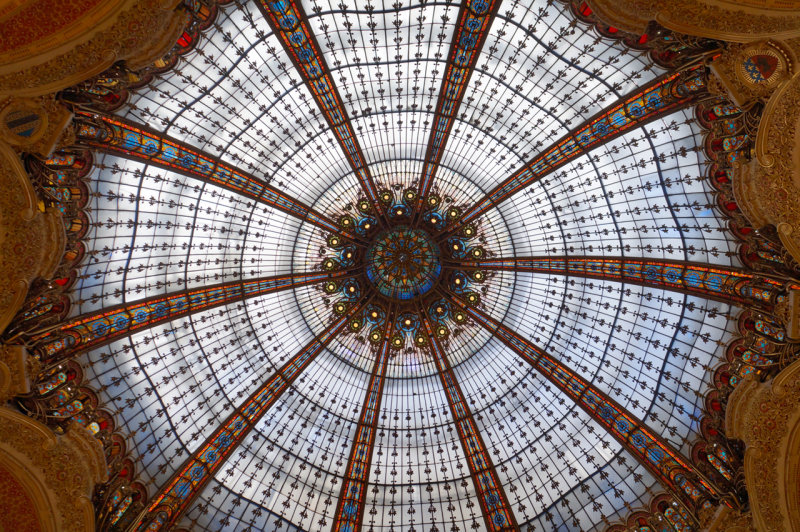 Galeries Lafayette ceiling