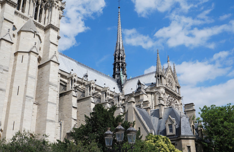 Notre Dame Spire