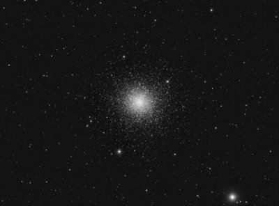 M3 Globular Cluster 96 minutes luminance