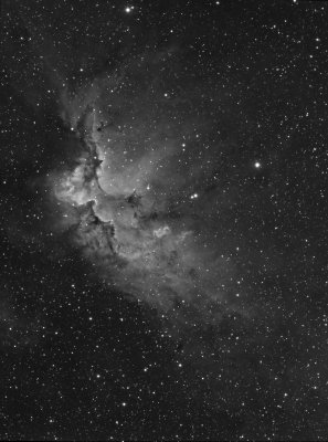 NGC 7380 the Wizard Nebula in Ha