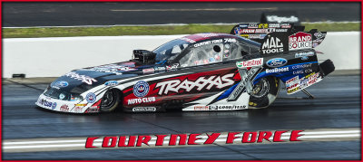 Courtney Force Throwback