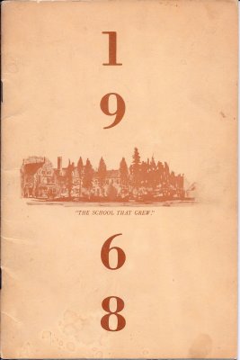 1968 Pictorial History of The Stockbridge School Calendar
