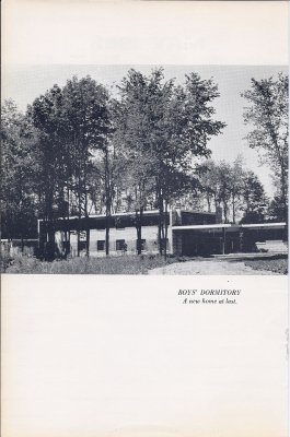 The Old Boys Dorm when first built