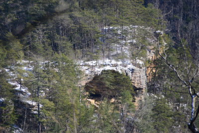 ARCH ON THE POINT OF A RIDGE