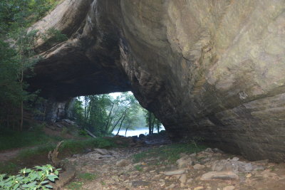 THE MOUTH OF CREELSBORO ARCH 