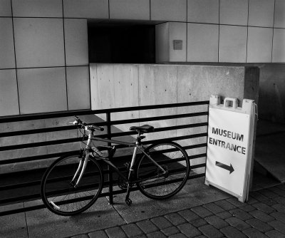 Museum Entrance, Bicycle