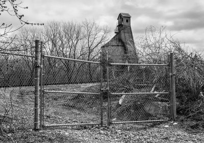 Fence and Coaling Tower, Akron, Ohio