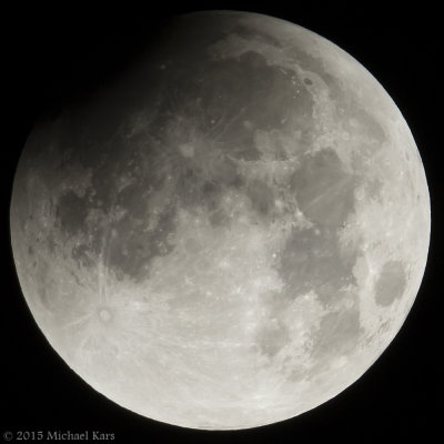 Total Lunar Eclips - Totale Maansverduistering