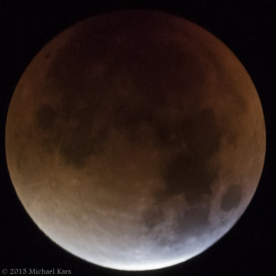 Total Lunar Eclips - Totale Maansverduistering