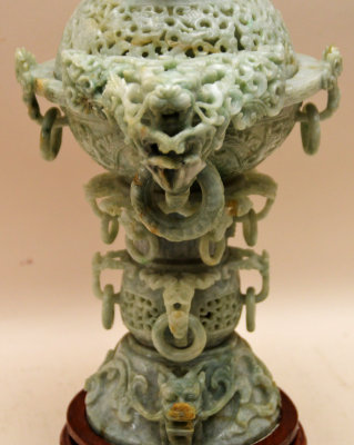 139 47cm huge Jadeite Tower