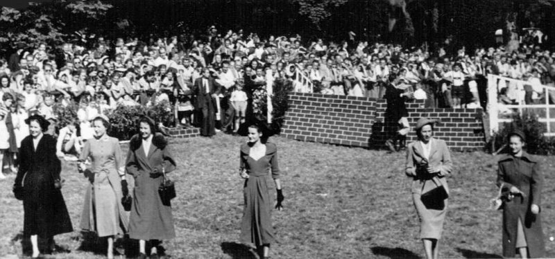 1949 erstes Reitturnier nach dem Krieg 