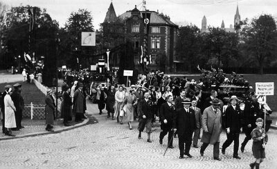 1933  1.Mai-Nazi-Marsch. Hessenring