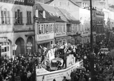 1949 Karnevalszug in Homburg