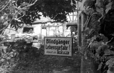 Marktdrogerie, 21.7.41, Blindgänger