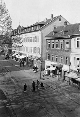 Obere Louisenstr. vor Woolworth-Bau