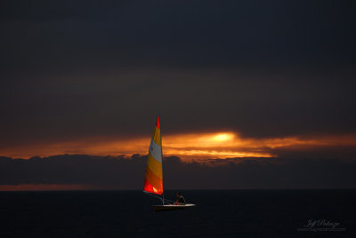 Sailing in the Sunset
